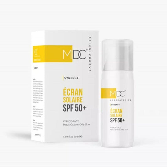 MDC Synergy Écran Solaire SPF50+ Peaux Grasses 50ml