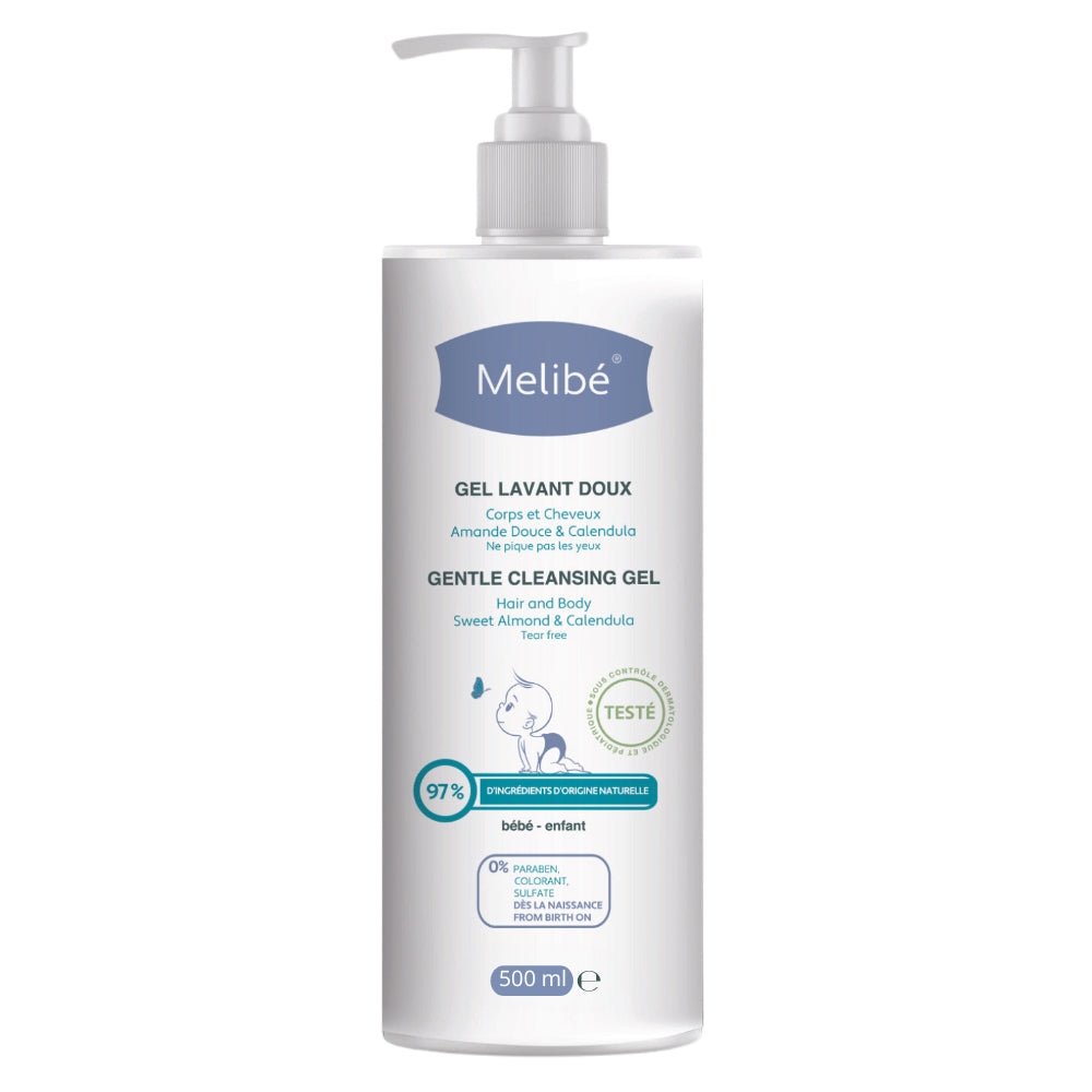 Melibé Gel Lavant Doux pour Bébé - 500ml