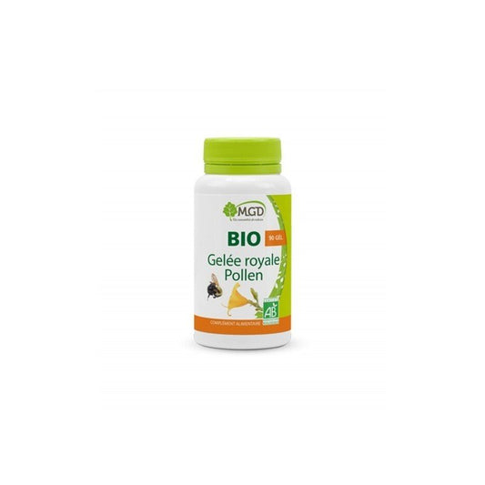 MGD Nature Bio Gelée Royale et Pollen - 90 Gélules