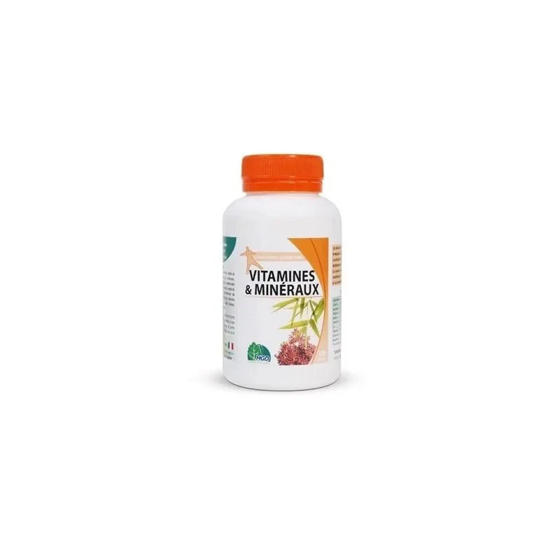 MGD Nature Vitamines & Minéraux 120 Gélules