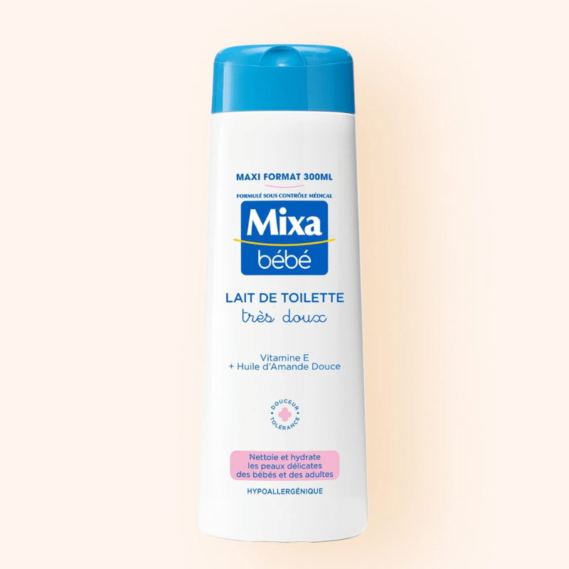 Mixa Bébé Lait de Toilette Ultra-Doux 300ml