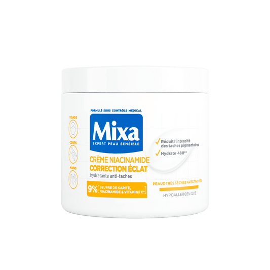 Mixa Crème Niacinamide Correction Éclat Anti-Taches 400ml