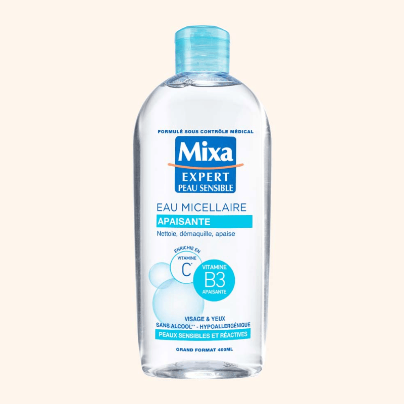Mixa Eau Micellaire Apaisante 400ml - Spécial Peaux Sensibles