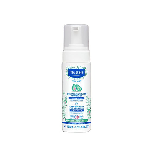 Mustela Shampoing Mousse Nourrisson 150 ml