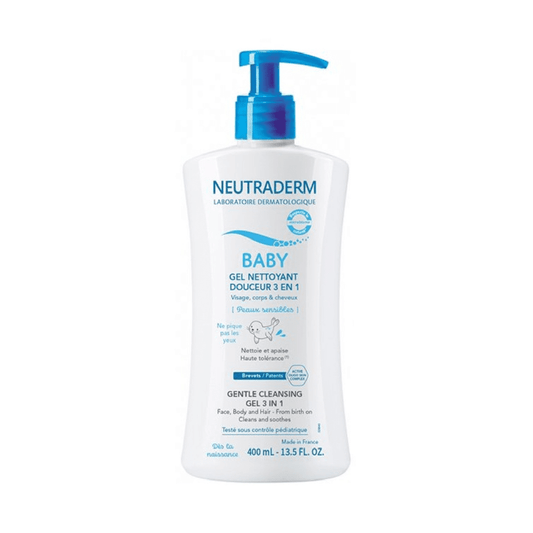 Neutraderm Baby Gel Nettoyant Douceur 3-en-1