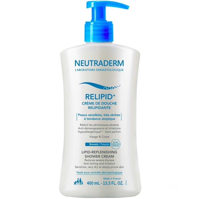 Neutraderm Relipid+ Crème de Douche Relipidante 400 ml
