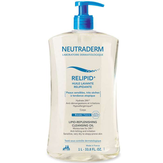 Neutraderm Relipid+ Huile Lavante Relipidante 1L