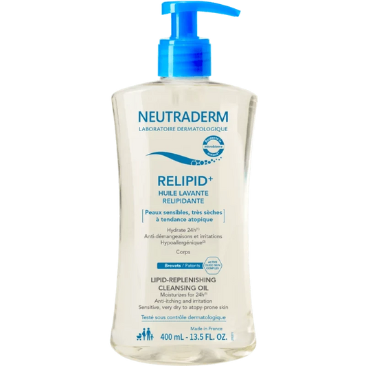 Neutraderm Relipid+ Huile Lavante Relipidante 400 ml