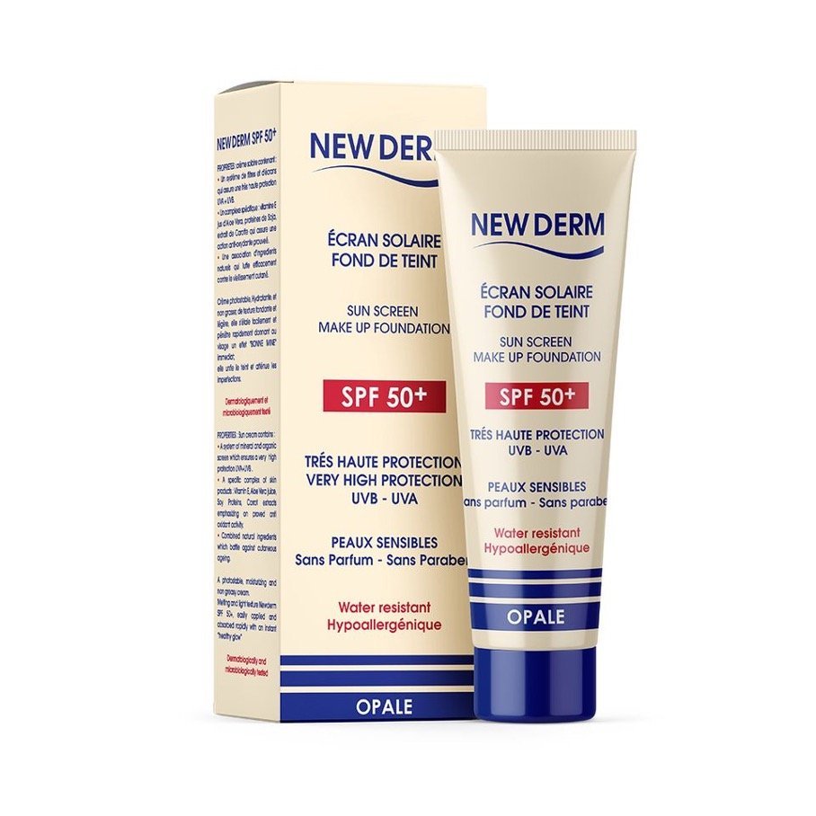 New Derm Écran Solaire Teinté SPF50+ - Opale 50ml