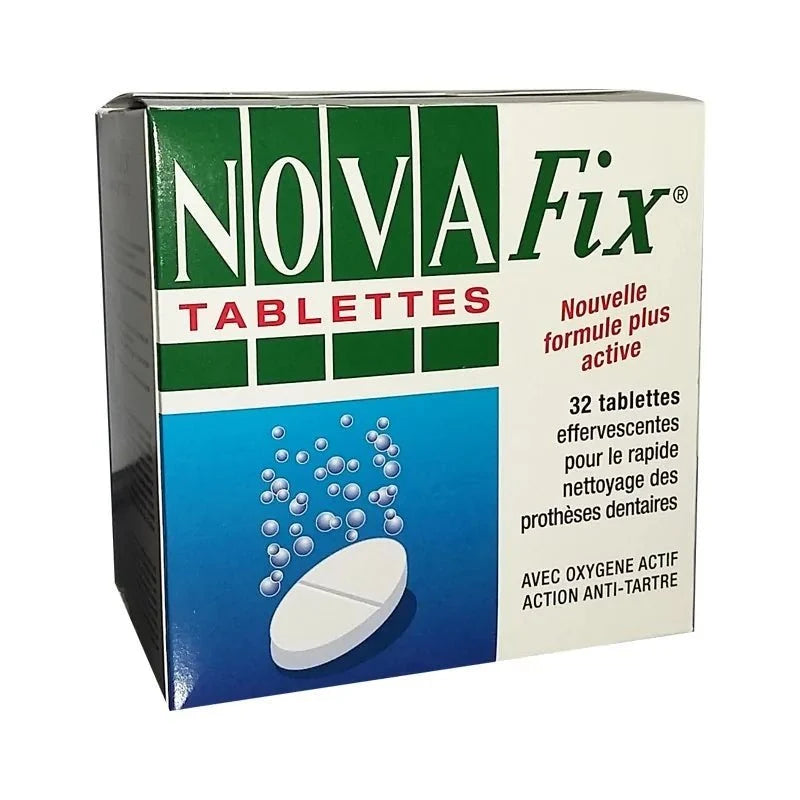 Novafix 32 Tablettes Effervescentes