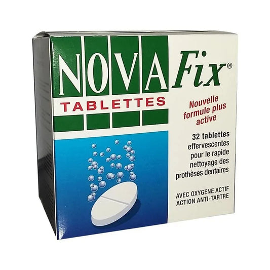 Novafix 32 Tablettes Effervescentes