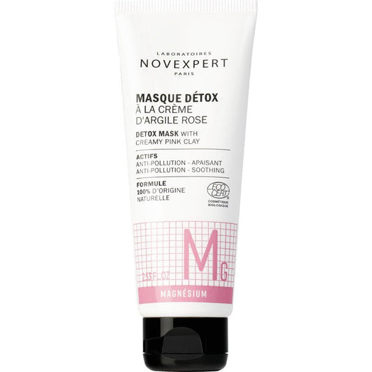 Novexpert Masque Détox à la Crème d'Argile Rose - 75ml
