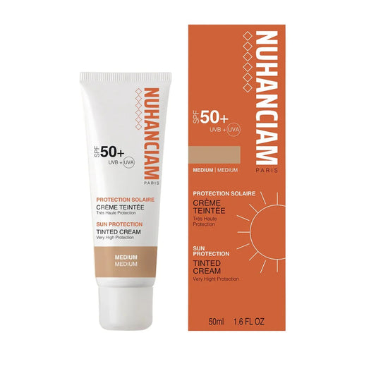 Nuhanciam Crème Solaire SPF 50+ Teinte Medium