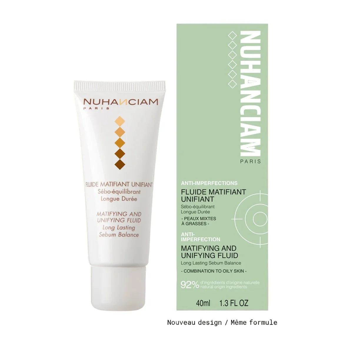 Nuhanciam Fluide Matifiant Unifiant 40ml