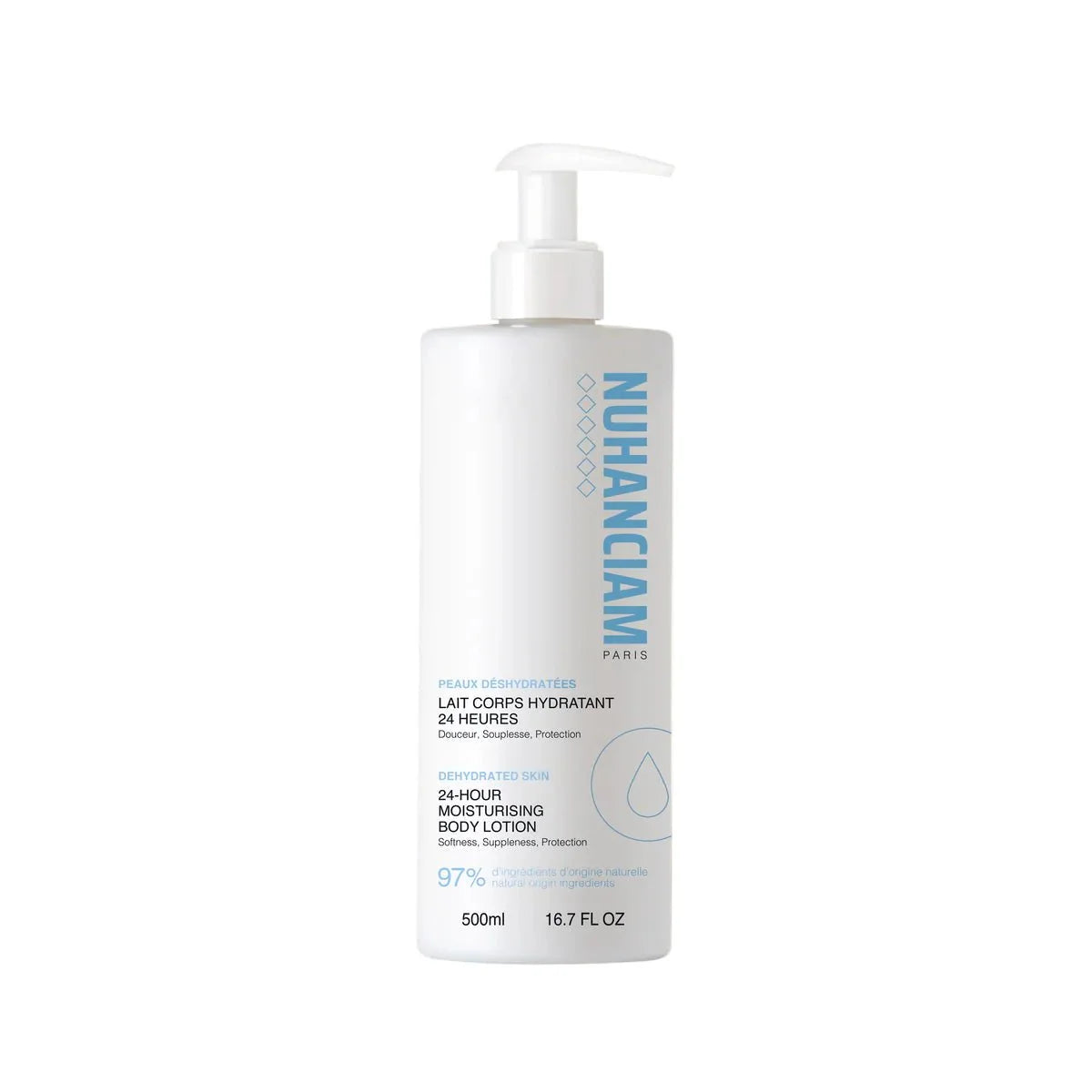Nuhanciam Lait Hydratant Corps 24 Heures 500ml