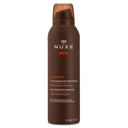 Nuxe Men Gel de Rasage Anti-Irritations Rasage de Rêve 150ml