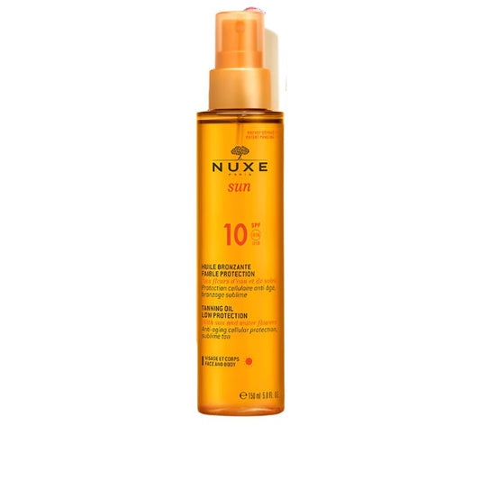 Nuxe Sun Huile Bronzante SPF10 - Protection Faible 150ml