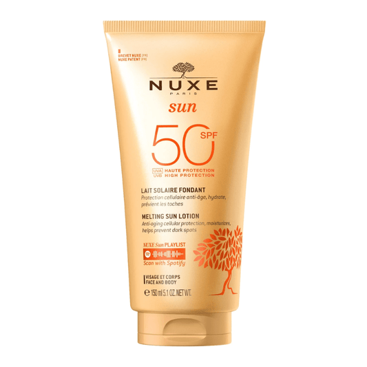 NUXE SUN Lait Solaire Fondant Haute Protection SPF50+ 150ML