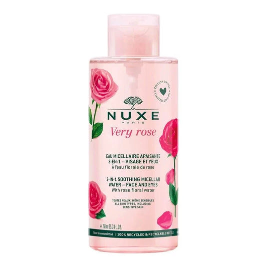 NUXE Very Rose Eau Micellaire Apaisante 3-en-1 750 ml