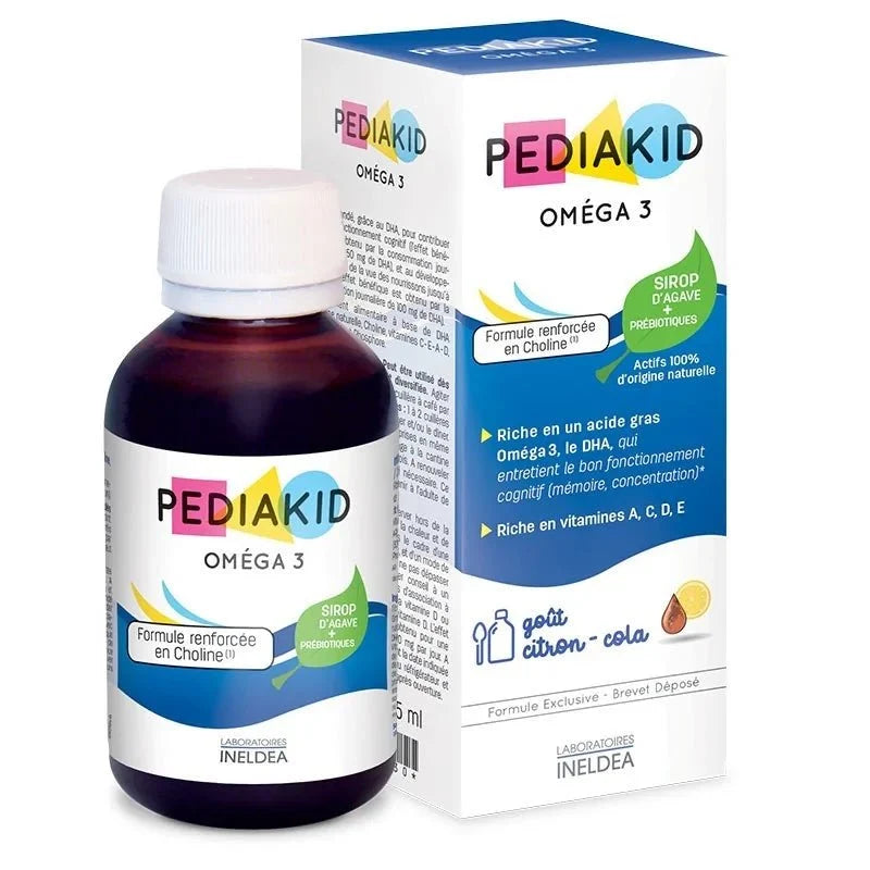 PEDIAKID OMÉGA 3 Sirop 125ml