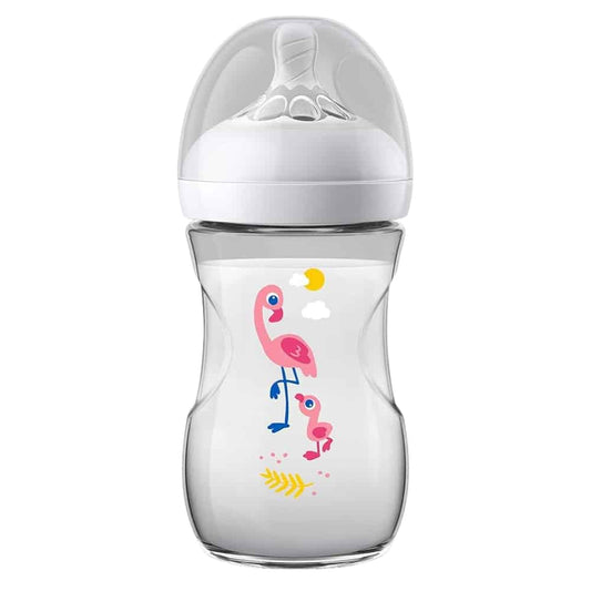 Philips Avent Biberon Natural Flaming 260ml +1 Mois