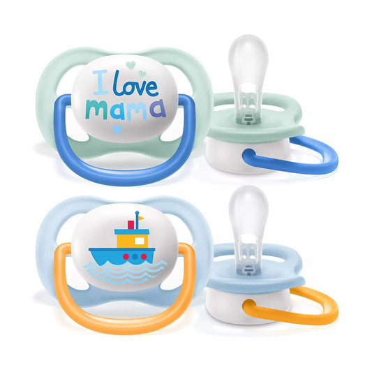 Philips Avent Sucette Ultra Air 0-6 Mois Garçon