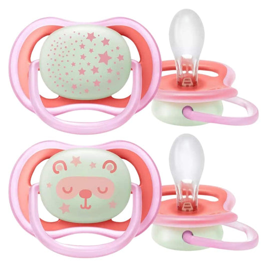 Philips Avent Sucette Ultra Air Night 6-18 Mois