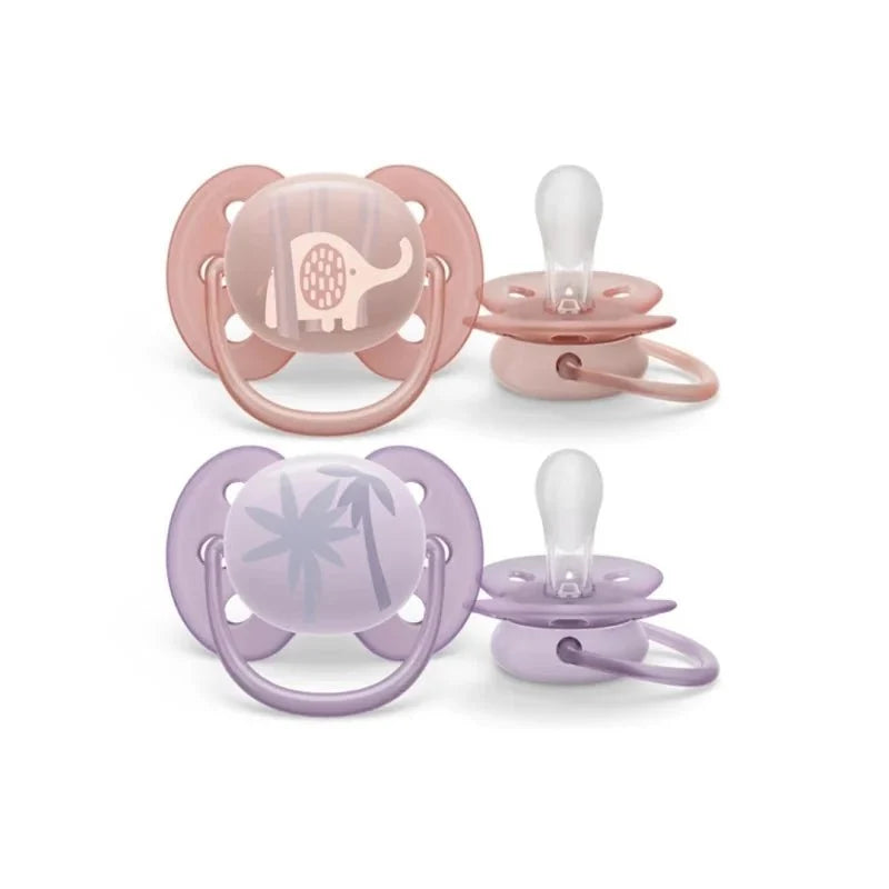 Philips Avent Sucette Ultra Soft 0-6 Mois - Pack de 2