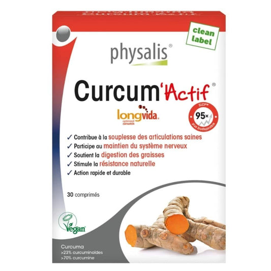 Physalis Curcum'Actif 30 Comprimés