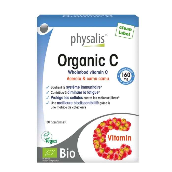 Physalis Organic C - 30 Comprimés