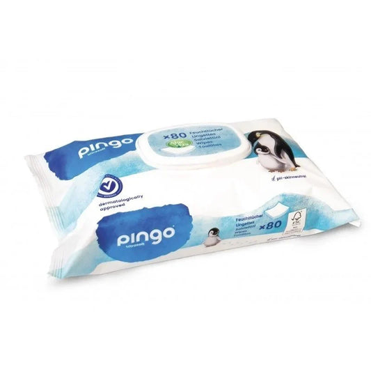 Pingo Lingettes Écologiques Ultra Soft à l'Aloe Vera - 80 Pièces