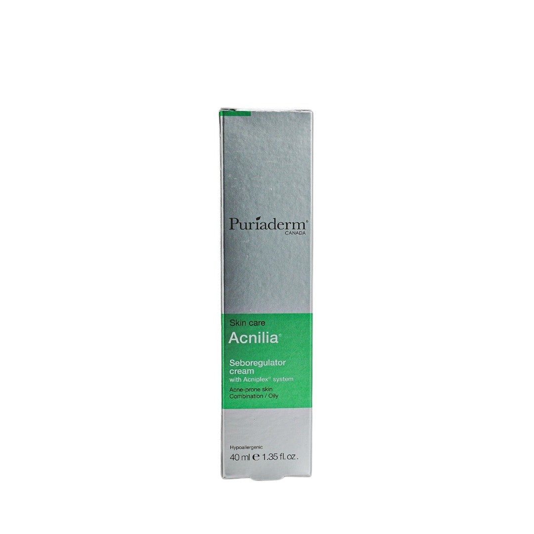 Puriaderm Acnilia Crème Séborégulatrice 40ml