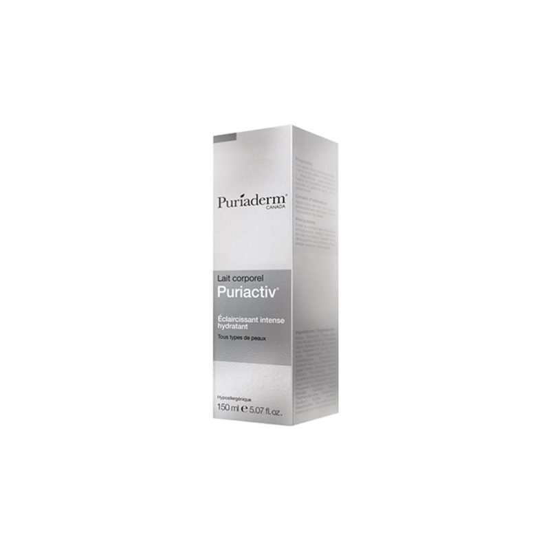 Puriaderm Puriactiv Lait Corporel Éclaircissant Intense Hydratant 150ml
