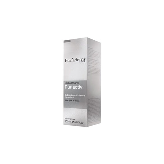 Puriaderm Puriactiv Lait Corporel Éclaircissant Intense Hydratant 150ml