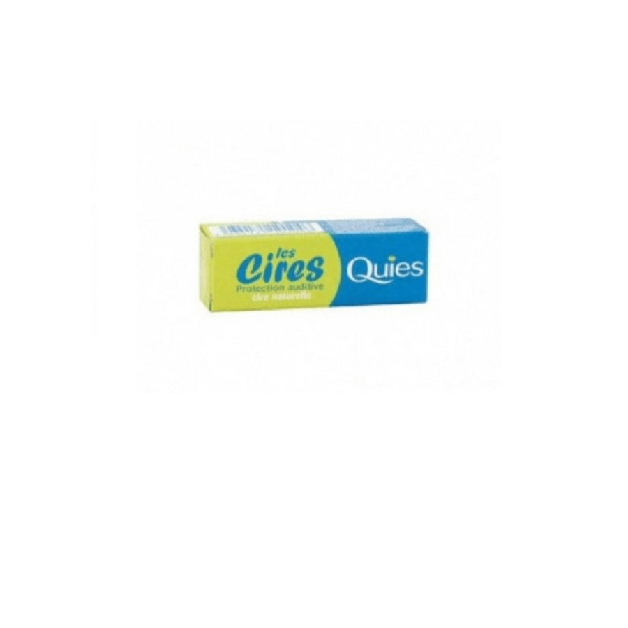 Quies Protection Auditive en Cire Naturelle - Tube de 2 Paires