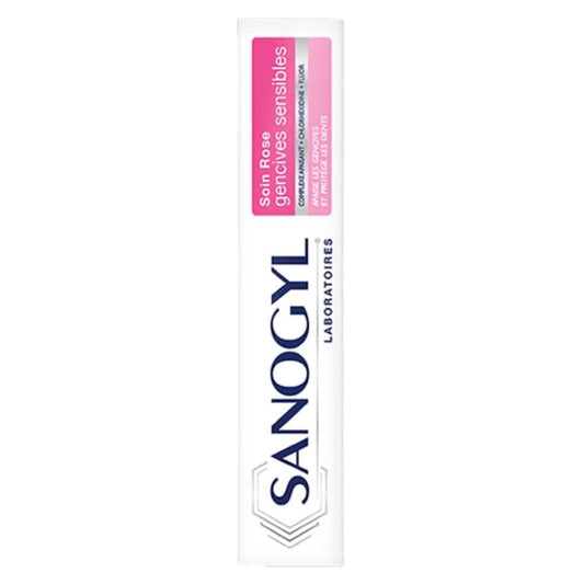 Sanogyl Dentifrice Soin Rose Gencives Sensibles 75ml
