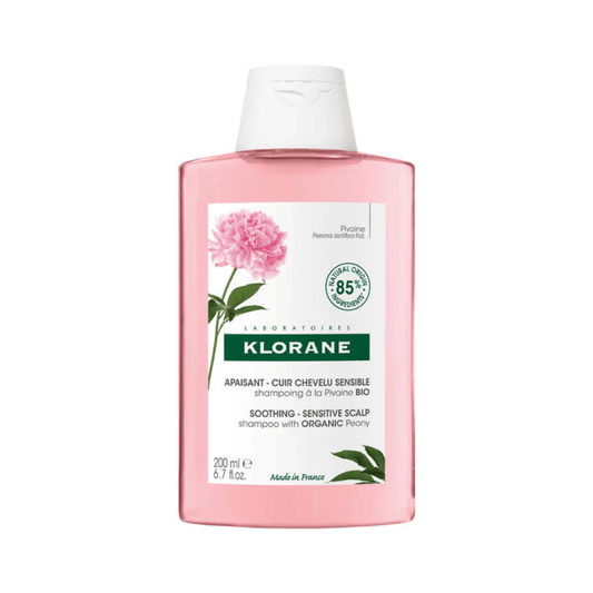 Klorane Shampoing Apaisant Anti-Irritations à la Pivoine Bio - 200 ml