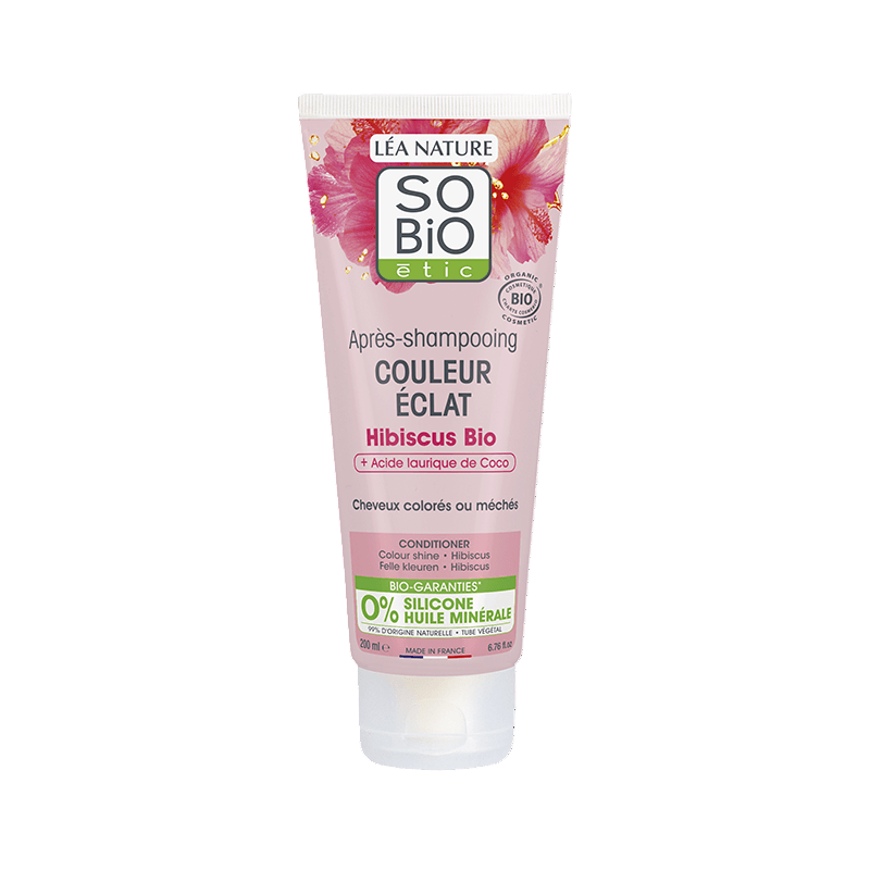 So Bio Après-Shampooing Couleur Éclat Hibiscus 250ml