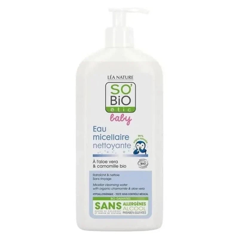 So Bio Baby Eau Nettoyante 500ml