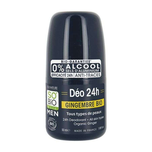 So Bio Déodorant Homme Gingembre Bio 24h - 50ml