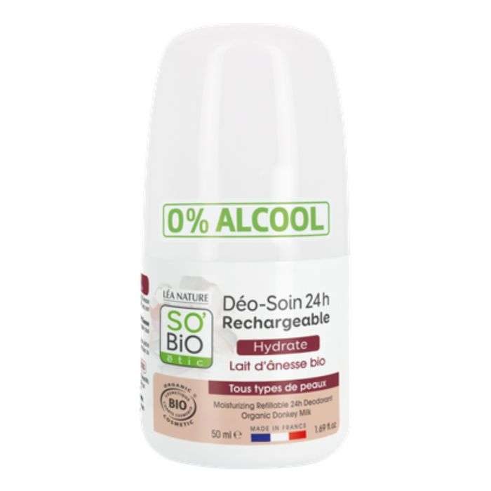 So Bio Déodorant Hydratant au Lait d’Ânesse Bio 50ml