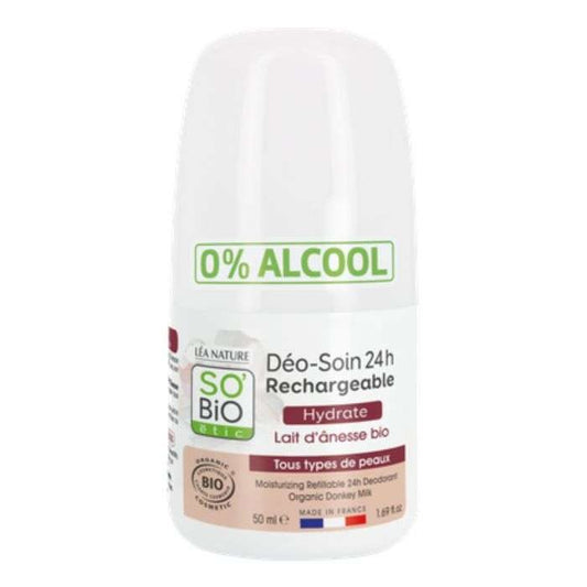 So Bio Déodorant Hydratant au Lait d’Ânesse Bio 50ml