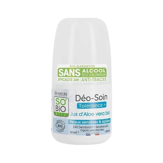 So Bio Déodorant Soin Tolérance+ à l'Aloe Vera Bio - 50ml