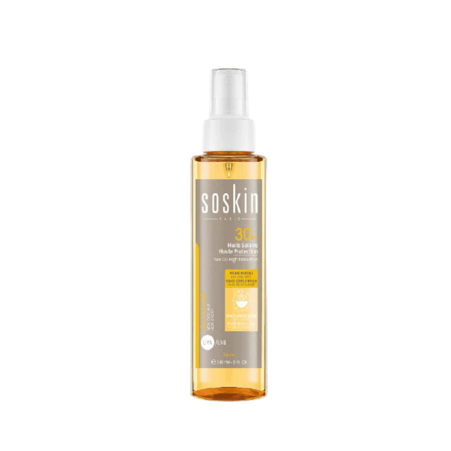 Soskin Huile Solaire Haute Protection SPF30