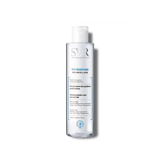 SVR Physiopure Eau Micellaire Démaquillante pour Peaux Sensibles – 200ml