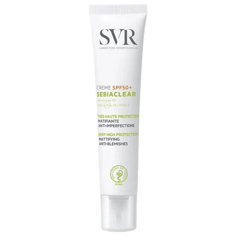 SVR SEBIACLEAR Crème Solaire SPF50+ 40ML