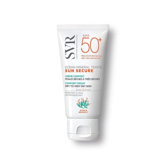 SVR SUN SECURE Écran Minéral Teinté SPF50+ Peaux Sèches À Très Sèches 60g