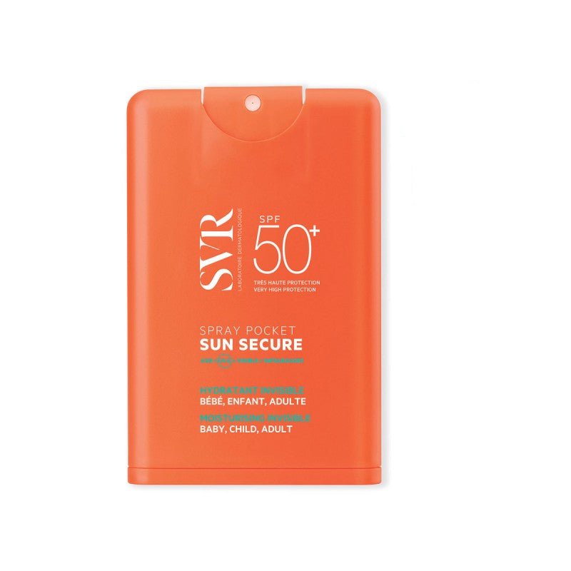 SVR Sun Secure Spray Pocket SPF 50+ Hydratant et Invisible 20 ml