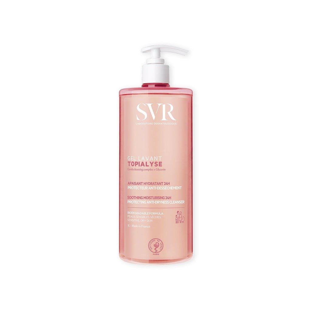 SVR Topialyse Gel Lavant Apaisant et Hydratant 24h- 400ml
