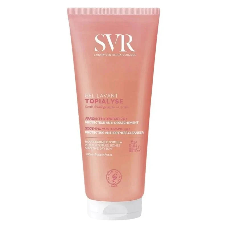 SVR Topialyse Gel Lavant Apaisant Hydratant 200ml